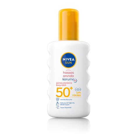 NIVEA Sun SPF 50 Güneş Alerjisine Karşı Hassas Koruma Güneş Kremi 200