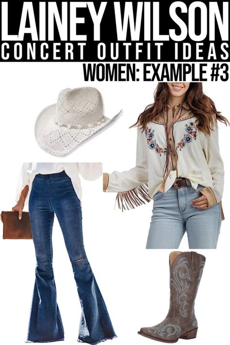 Lainey Wilson Concert Outfit Ideas Women And Men Festival Attitude