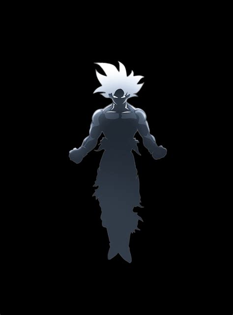 Ultra Instinct Goku Wallpaper K Black Background Blackdark Porn