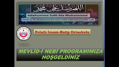 Mevlidi Nebi Program M Z Youtube