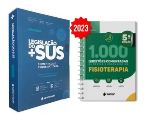 Livro Combo Preparat Rio Para Concursos Em Fisioterapia