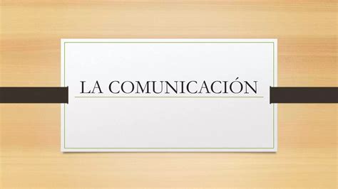 Tecnicas De La Comunicacion Pptx