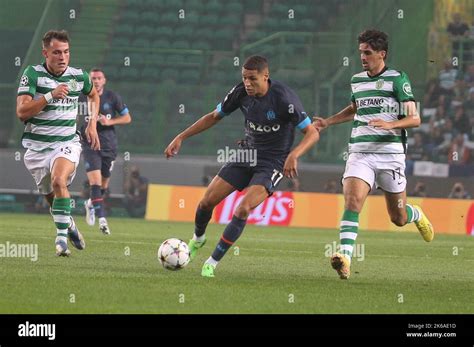 Lisbon Portugal Th Oct Amine Harit Olympique Marseille And