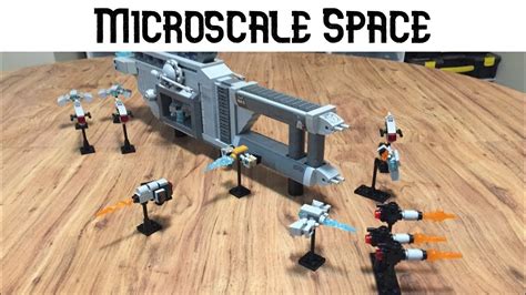 LEGO Microscale Space Warship Ambush MOC Showcase YouTube