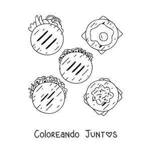 Tequeños Coloreando Juntos