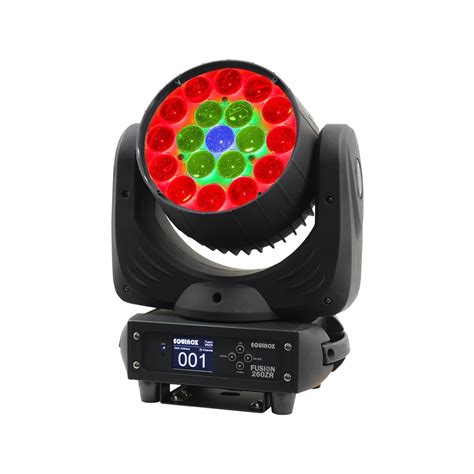 Equinox Fusion Zr Moving Head Led Wash Gear Music