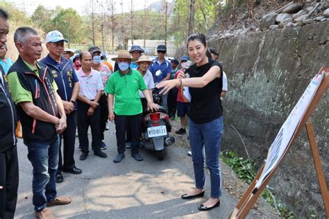 許淑華草屯會勘 投入2千萬元改善8件道路與排水工程 Enn台灣電報