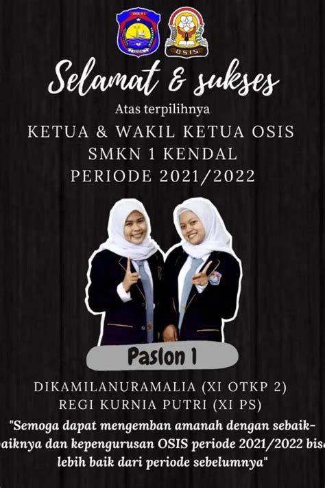 Contoh Poster Pemilihan Ketua Osis Di Sekolah Yang Keren