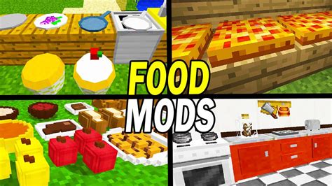 18 Best Food And Cooking Mods For Minecraft Forge And Fabric Youtube