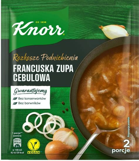 Francuska Zupa Cebulowa 31g KNORR 12065216530 Allegro Pl