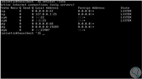 Ver Puertos Abiertos Comando NETSTAT Windows Y Linux Solvetic