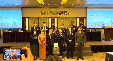 Ambassador Attended The Korea Asean Rcep Forum Organized By Korea