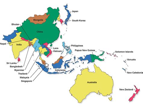 world maps library complete resources maps  asia pacific region
