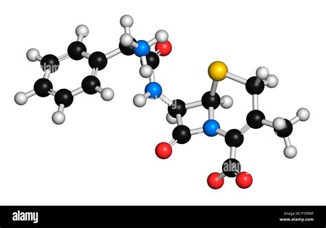 Cefalexin Antibiotic Drug Molecule Cephalosporin First Generation