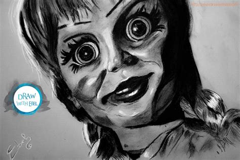 Annabelle Horror Movie By Drawwithebel On Deviantart