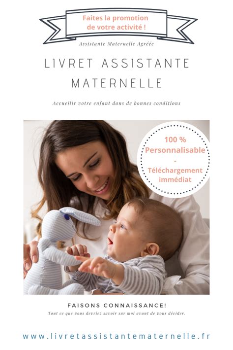 Assistante Maternelle Agréée Livret Daccueil Assistante Maternelle