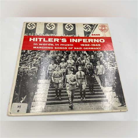 Media Hitlers Inferno Vinyl Lp Records Rare Audio Rarities Ww