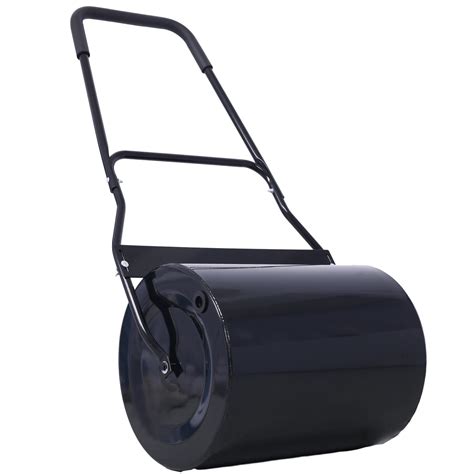 Lawn Roller 16 Gallon Heavy-Duty Tow Behind Water/Sand Filled Sod Drum