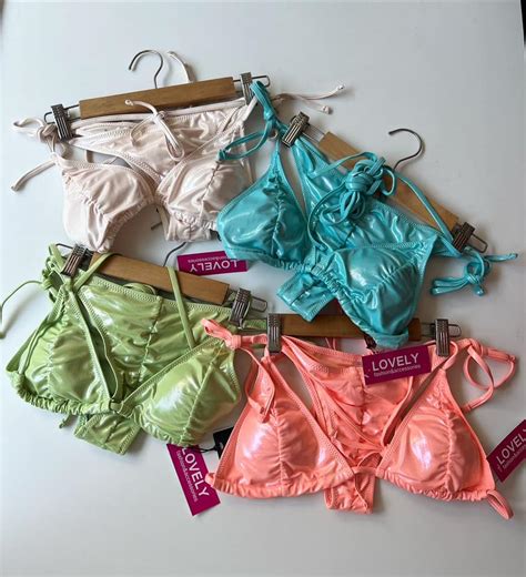 Kupaći kostim Bikini perla pistać L LOVELY