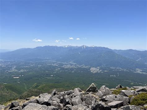 岩石たちに愛された権現岳と編笠山 ぽたさんの八ヶ岳（赤岳・硫黄岳・天狗岳）の活動データ Yamap ヤマップ