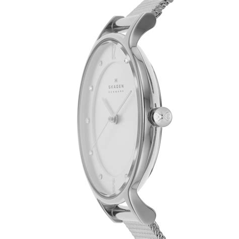 Skagen Anita Womens Classic Silver Dial Watch Skw2149 Watch Direct