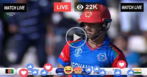 Live Cricket Online Ind Vs Afg Live Online Today Icc Cricket World