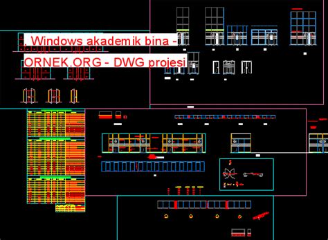 Windows Akademik Bina Dwg Projesi Autocad Projeler 49200 Hot Sex Picture