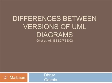 Differences Between Uml Diagrams Visualized Ppt