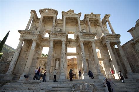 Ephesus And The Ancient Library Of Celsus