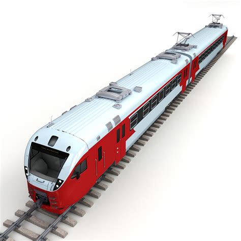 Passenger Train 3d Model 49 Fbx Obj Max Free3d