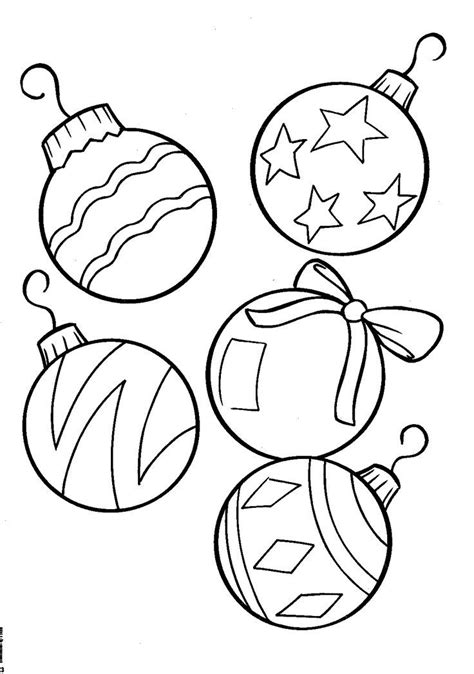 Christmas Bulb Coloring Page at GetColorings.com | Free printable ...