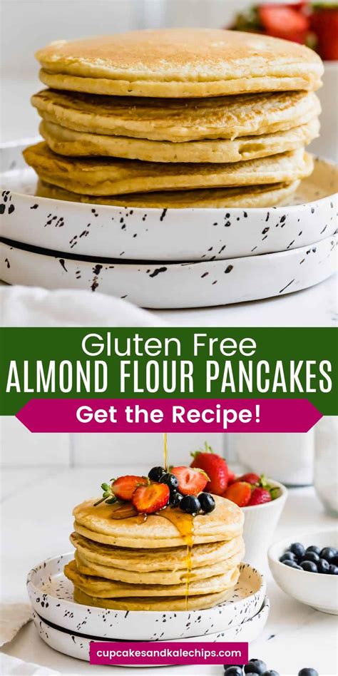 Easy Gluten Free Almond Flour Pancakes Cupcakes Kale Chips