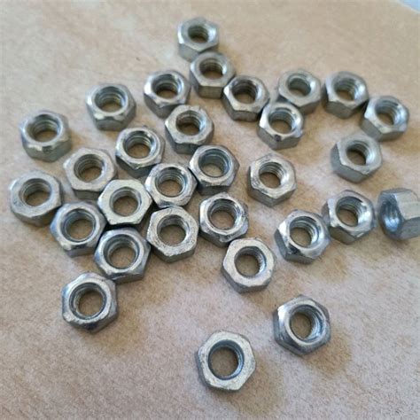 Hexagonal Silver Mild Steel Hex Nut Size 50 Mm D At Rs 75kg In