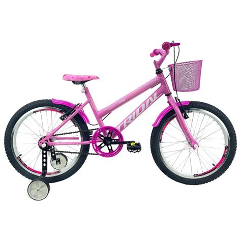 Bicicleta Aro Feminina Infantil Roda Lateral Tridal Shopee Brasil