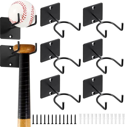 Amazon Splashncolor Baseball Bat Holder Wall Mount Vertical Bat