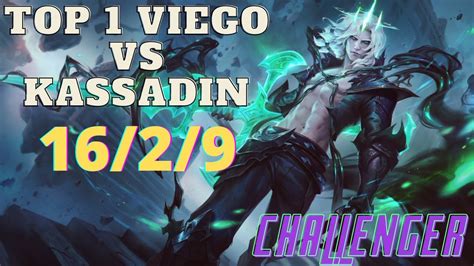 EUW TOP 1 VIEGO Giyuujie Vs KASSADIN Challenger Ranked 16 2 9 KDA