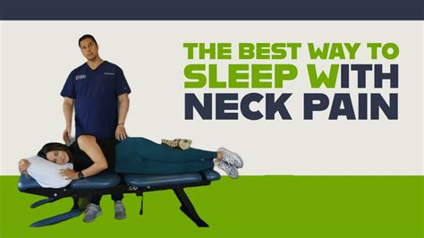 The Best Way To Sleep With Neck Pain In Lubbock Tx Spine Chiropractic