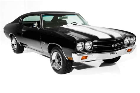 1970 Chevrolet Chevelle Black SS 454 4-Speed