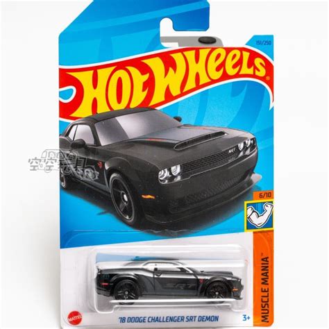 No Dodge Challenger SRT Demon Black Hot Wheels Alloy Sports Car Lazada PH