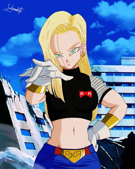 Super Androide 18 By Salvamakoto On Deviantart Anime Dragon Ball Super Dragon Ball Art