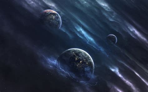 Orbiting Sky Galaxy Space Space Art P Digital Art Px