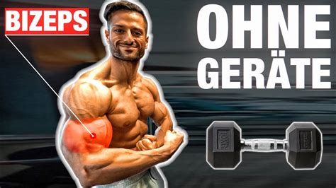 4 BESTEN Bizeps Kurzhantel Übungen MUSST DU MACHEN Workout