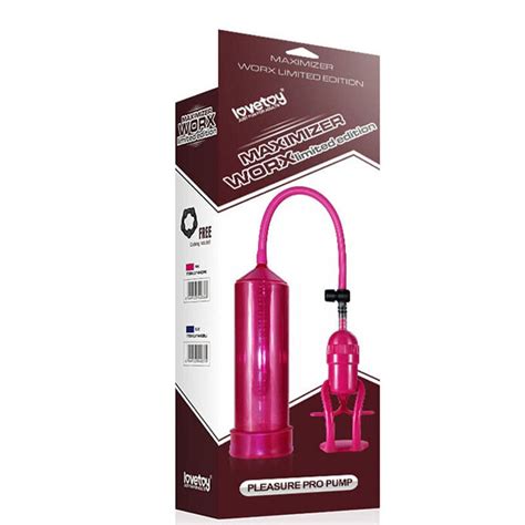 Lovetoy Maximizer Worx Limite Edition Penis Pump Pink Au