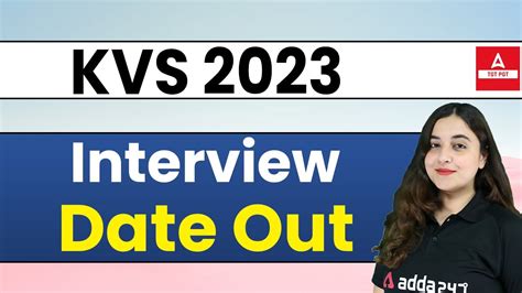 Kvs Interview Date 2023 Kvs Interview Date Out Youtube