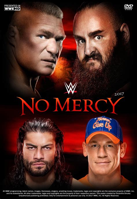 Wwe No Mercy 2017 Poster By Chirantha On Deviantart