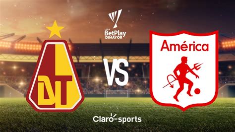 Deportes Tolima América de Cali resumen y resultado del partido de