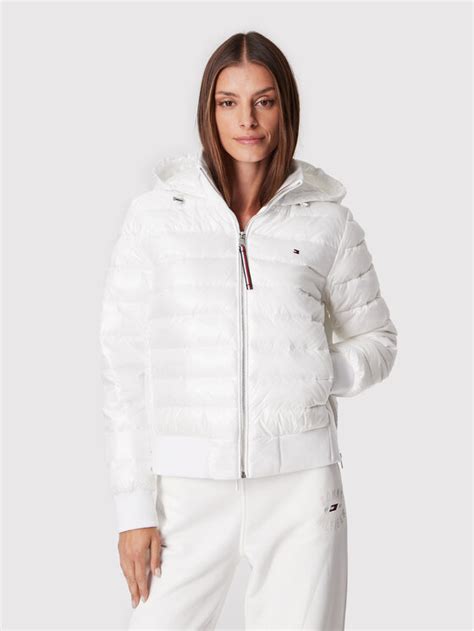 Tommy Hilfiger Giubbotto Piumino Sporty Sorona Ww Ww Bianco