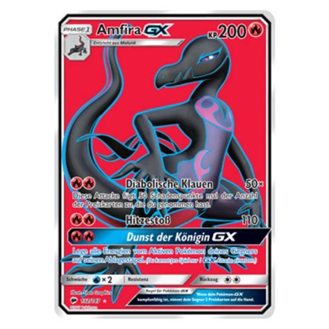 Amfira Gx Full Art Nacht In Flammen Salazzle Gx Deutsch