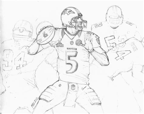 Baltimore Ravens Coloring Page - Coloring Home