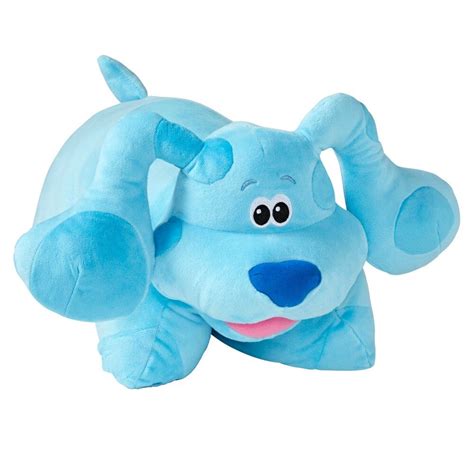 Pillow Pets Jumboz Nickelodeon Blue's Clues Blue Plush Toy | Animal ...